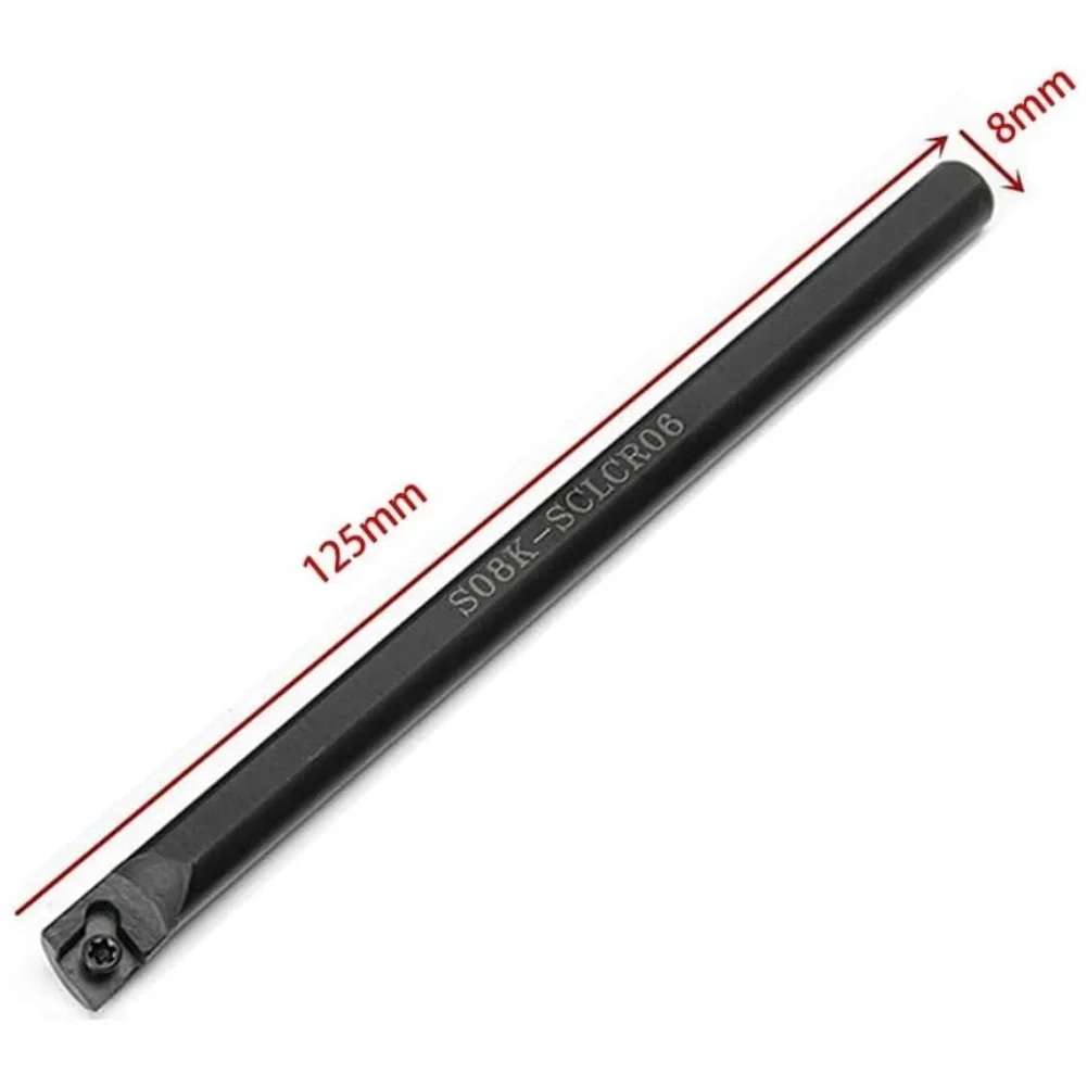 S10k-Sclcl06 Lathe Boring Bar With Ccmt060204 Insert/Wrench CNC Screw Type Internal Turning Tool Machine Lathe Boring Bar Rod