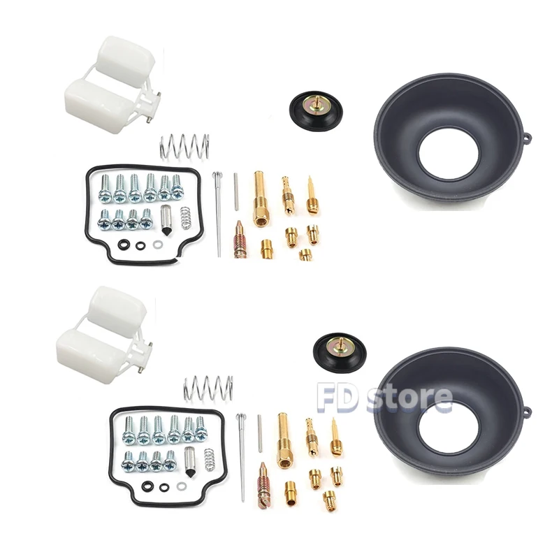 Carburetor repair kit for Honda NX650 XR650 DOMINATOR XR650L float needle valve gasket air screw vacuum diaphragm view 3