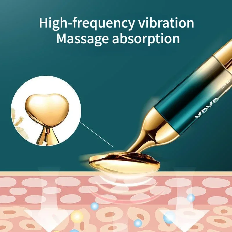 Elektrische Nano Ion Facial Massager – Huidverzorgingsapparaat voor anti-aging en serumabsorptie, draagbaar gezichtsmassager