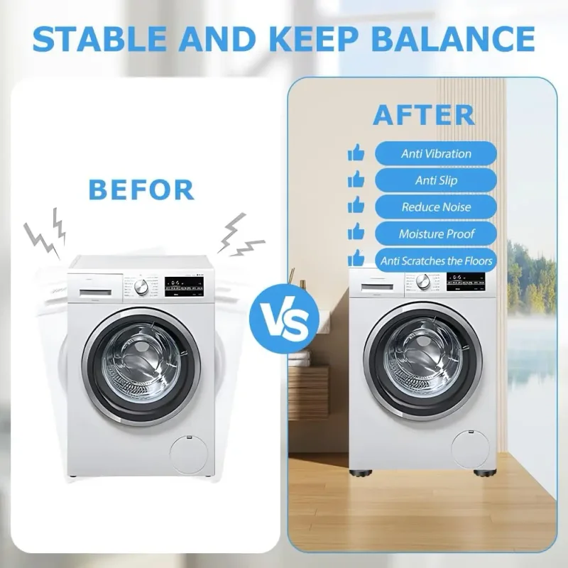 4 Piezas de Almohadillas Antiv - Heavy Equipment Washing reseña y precio
