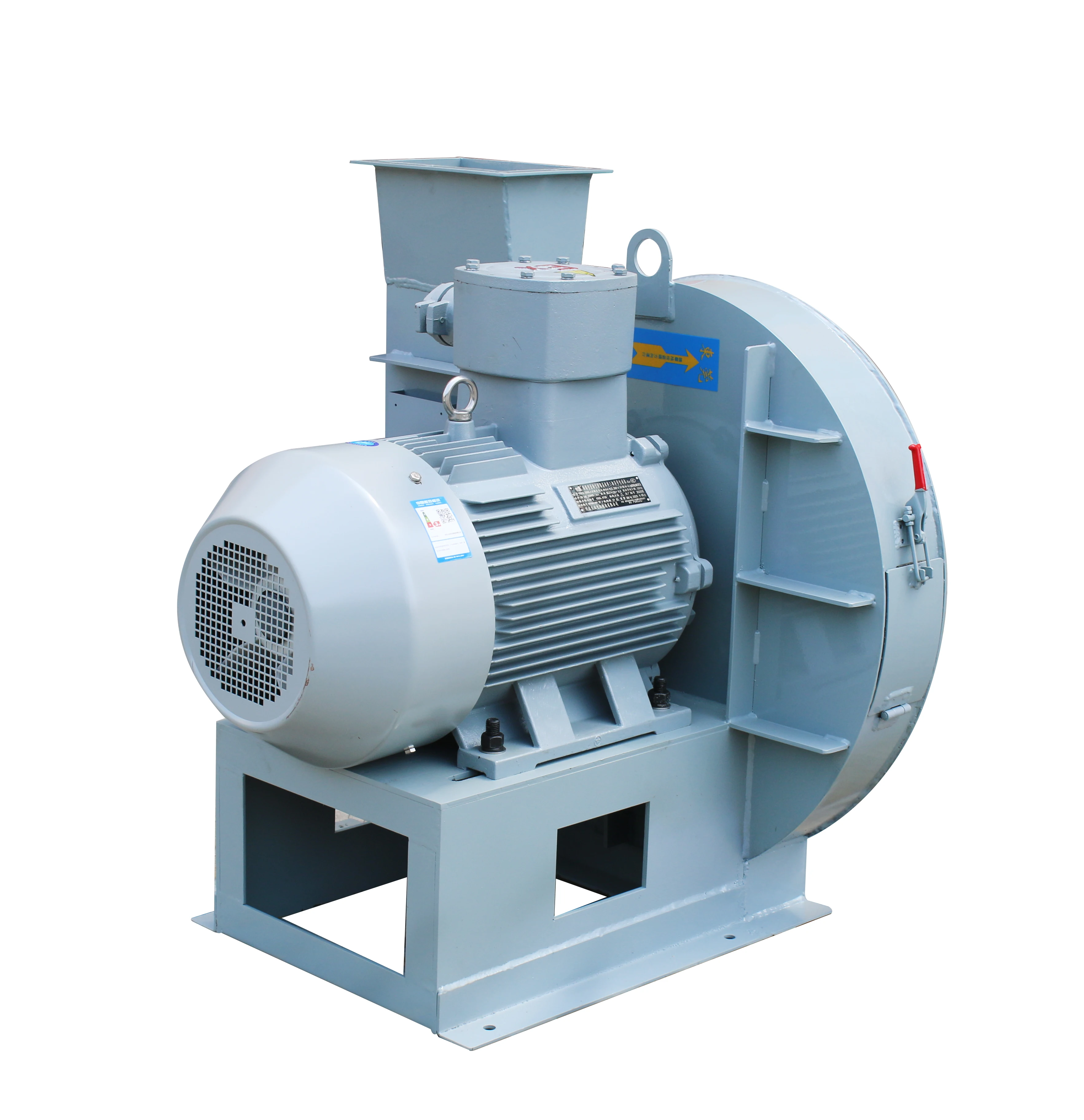 Dust Collection Ventilation Centrifugal Fan Large Suction Force High Air Pressure for Powder Spraying Rooms Coating Industry