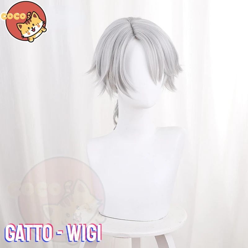 Gatto Embalmer Cosplay Wig Game Identity V Embalmer Cosplay Undertaker Aesop Carl Gatto Cosplay Wig CoCos