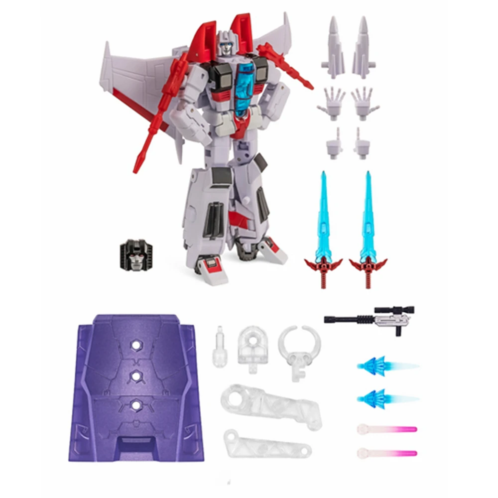 

Newage NA H13B Michael Starscream Pocket Series Mini Action Figure Robot Collection Deformed Toys Gifts