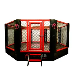 Fight Octagon Cage International Boxing Cage Boxing Matches Sparring Practice Fighting Grounds Competition Fence Arm Wrestling