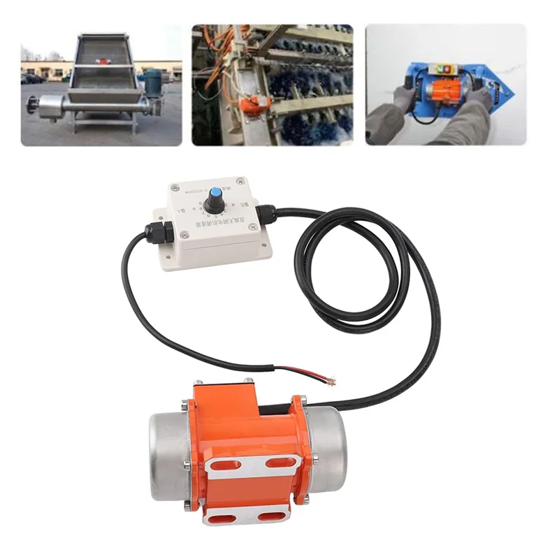 

AB41-12V Vibration Motor Aluminum Alloy 4000RPM Adjustable Speed Brushless DC Concrete Vibratorfor Equipment (15W)