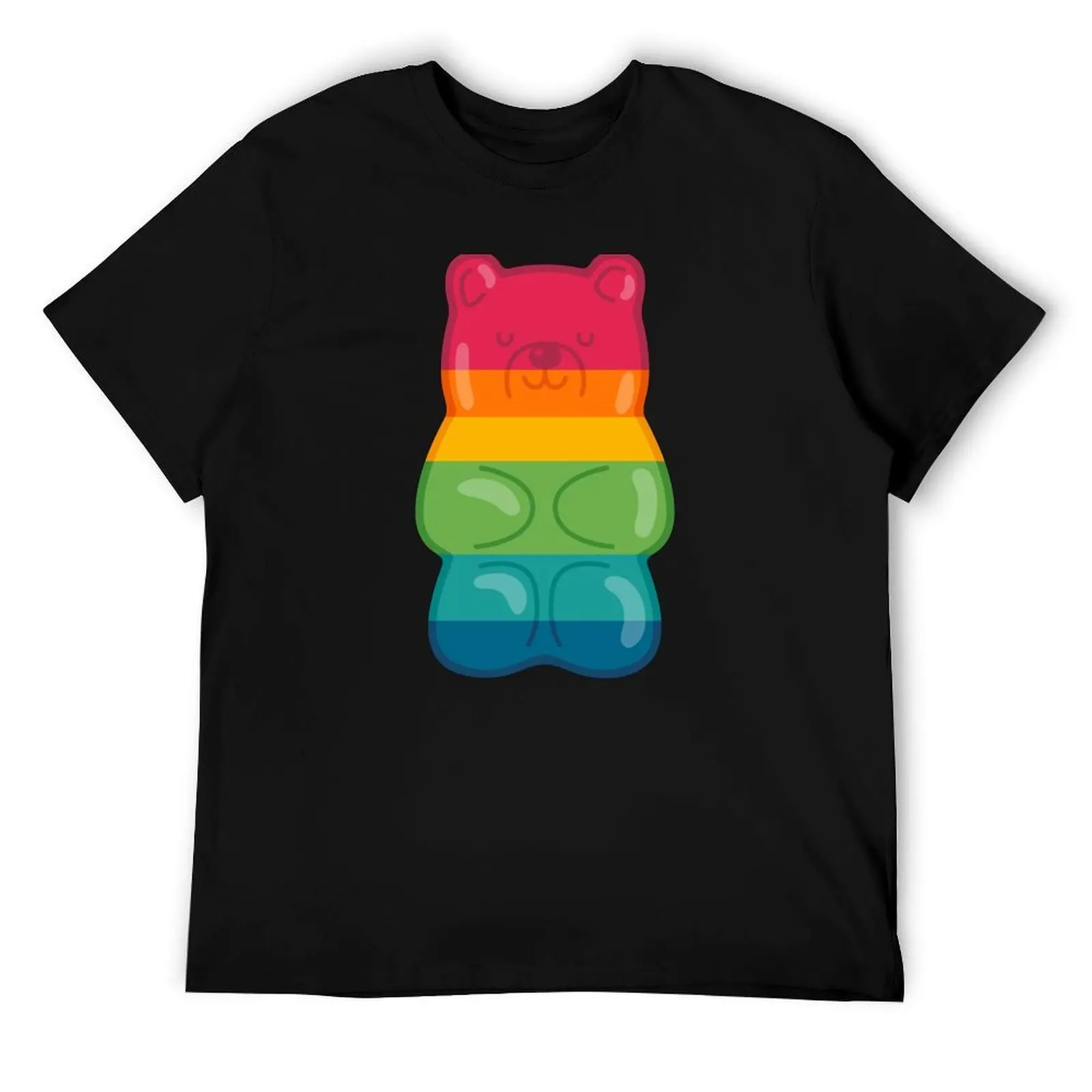 

Rainbow Gummy Bear T-Shirt t shirts for man graphic tees man t shirt luxury T-Shirt