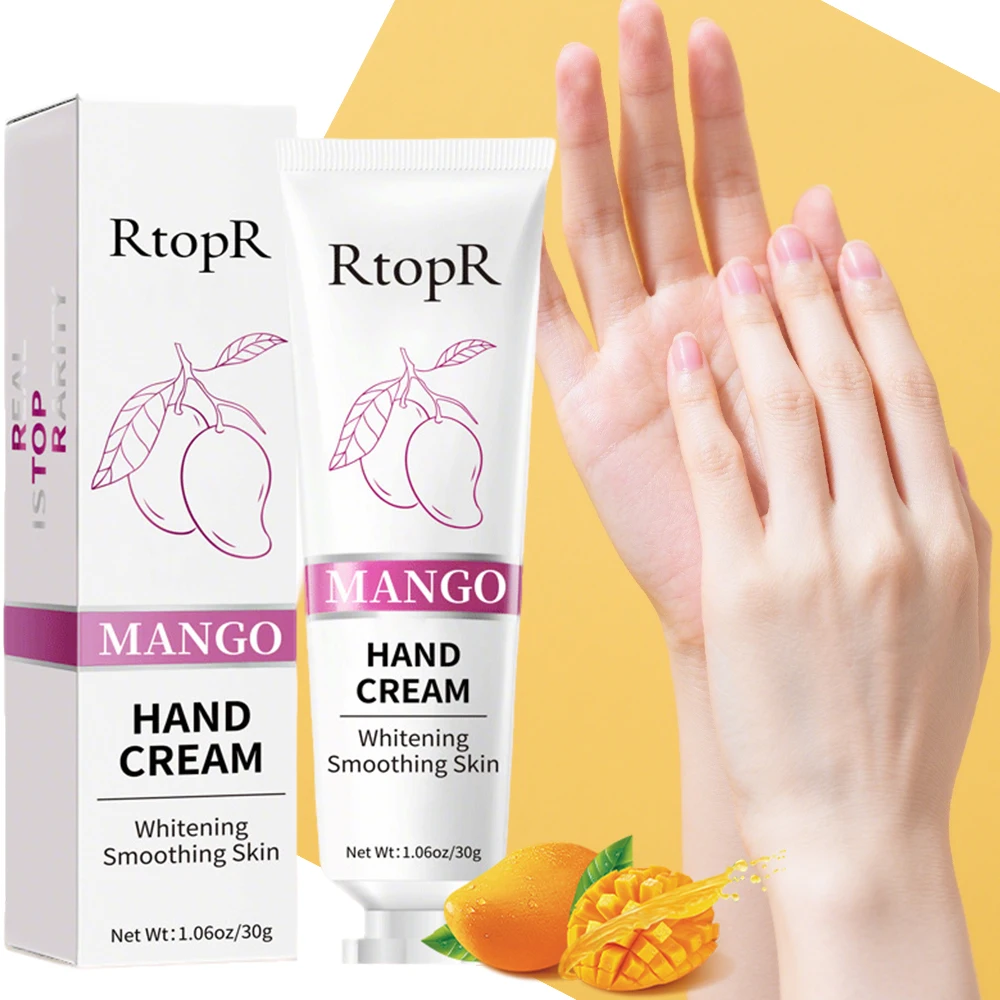 

Mango Moisturizing Hand Cream Hands Skin Firming Moisturizing Brightening Hydrating Natural Ingredients Nourish Soften Hand