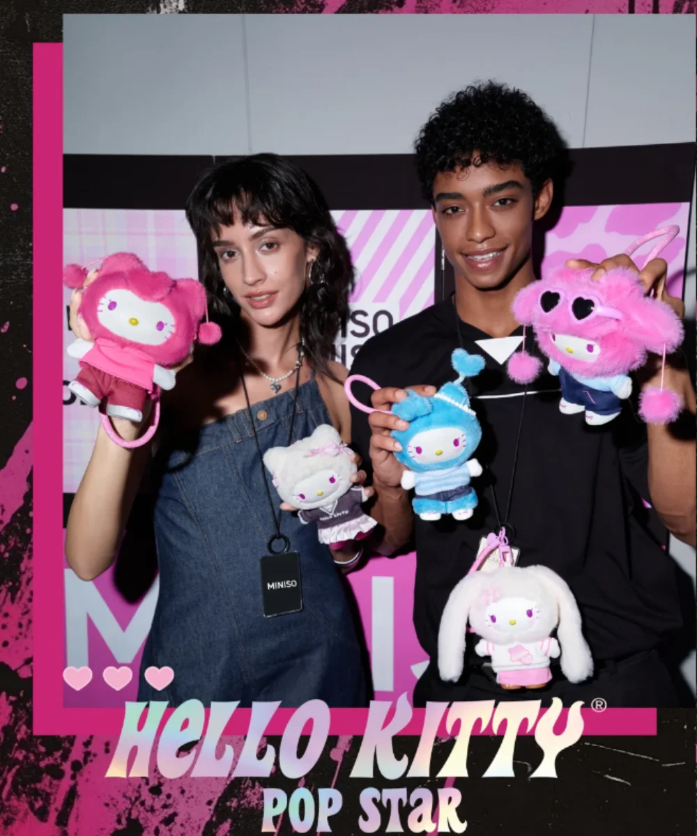 Caja ciega de Hello Kitty, figura de gato bonita, muñeco de vinilo de peluche de HelloKitty, caja misteriosa, figuras de Anime, modelo de colección de dibujos animados, juguete