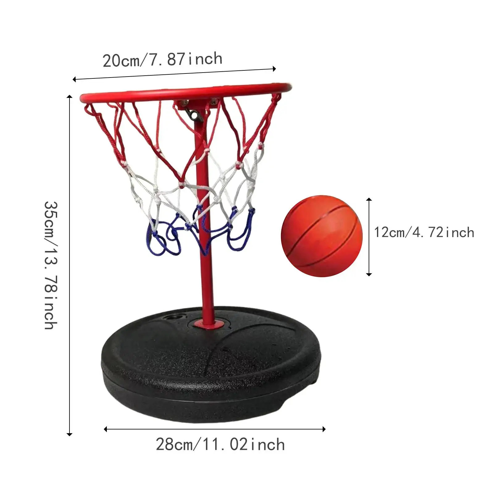 Cerceau de basket-ball de piscine, support de basket-ball aquatique pour enfants, adolescents, enfants âgés de 6 ans et plus