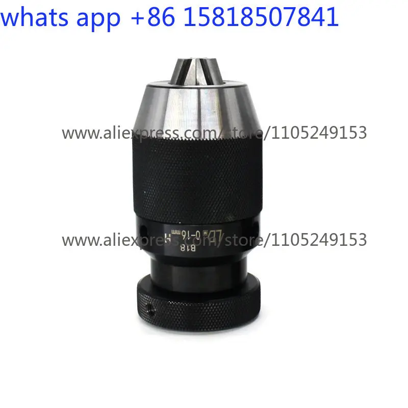 Self-tightening drill chuck, drilling and milling machine R8 twist drill wire  fixture 1-13/1 -16 lathe taper drill chuck