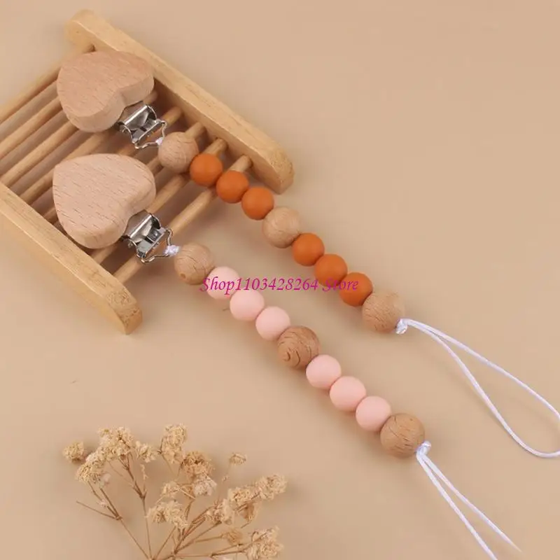 

Pacifier Holders for Girls Boys Toddlers Newborn Pacifier Strap Teether Toy G2TD