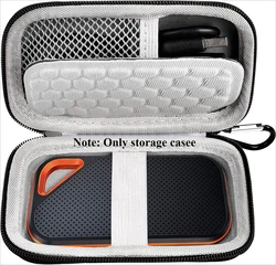 Hard Case Compatible with SanDisk Extreme PRO/for SanDisk 500GB 1TB 2TB 4TB Portable External SSD. Carrying Holder(Box Only)