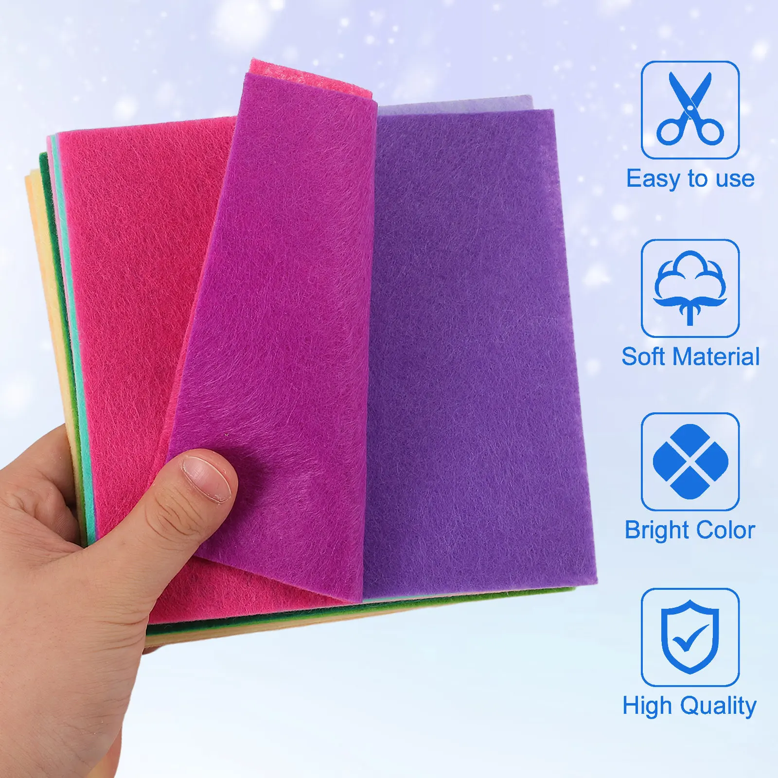 40 Hojas de Tela No Tejida Vib - Is Sewing Textile Art reseña y precio