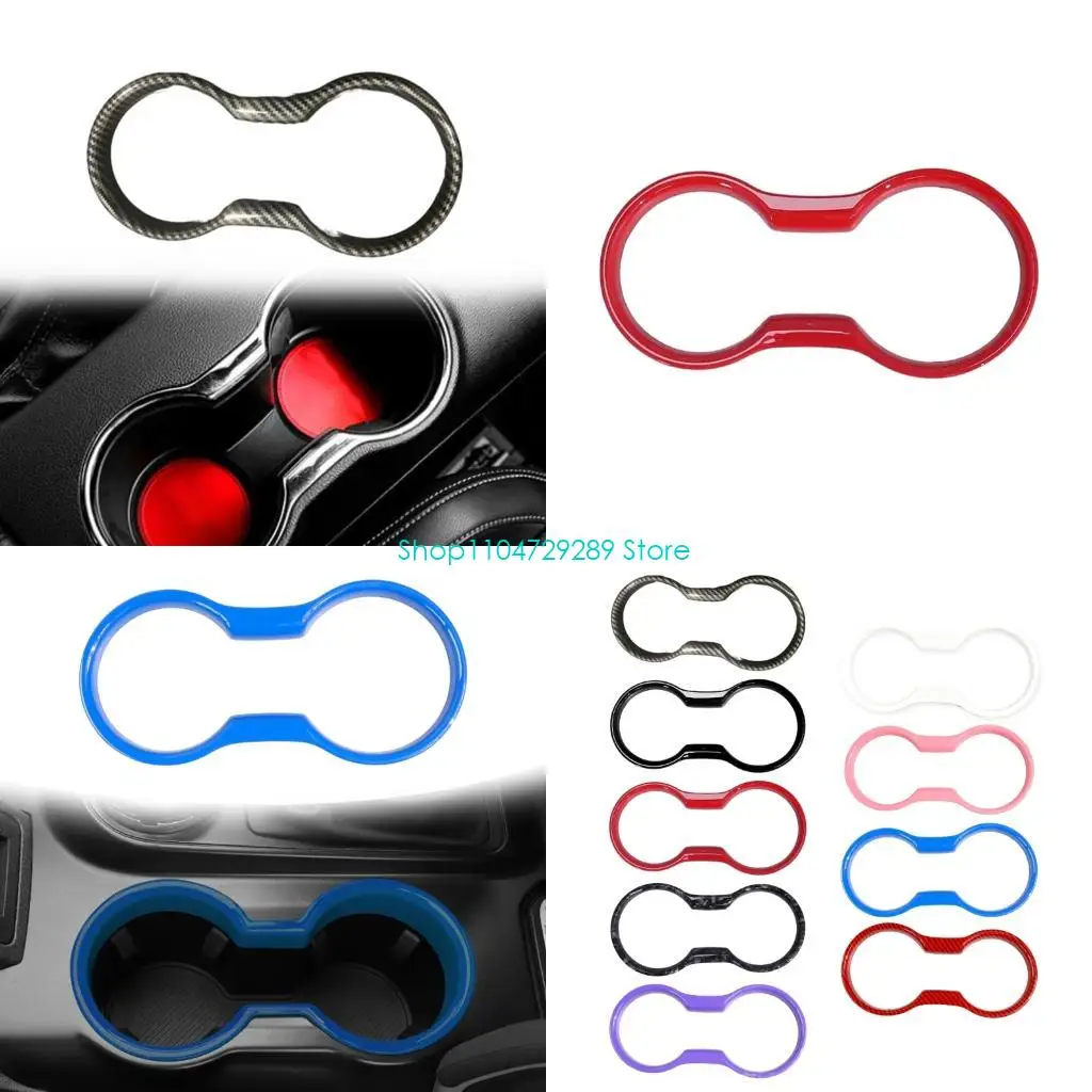 D8KE ABS Console Bezel Rings for Select Model Cup Holder