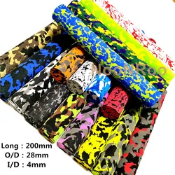4MM Hole EVA Foam Handle For Fishing Rod Camo color Straight Handmade Grips Repair Rod Building DIY Handcraft Materials NooNRoo