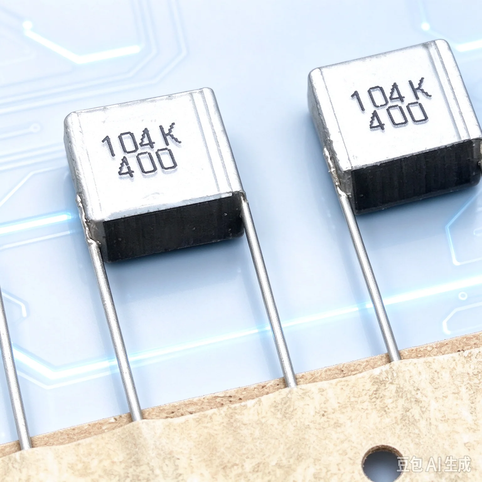 mkpコンデンサ用フィルム-104-100nf-01uf-450v-c252g104k-100個