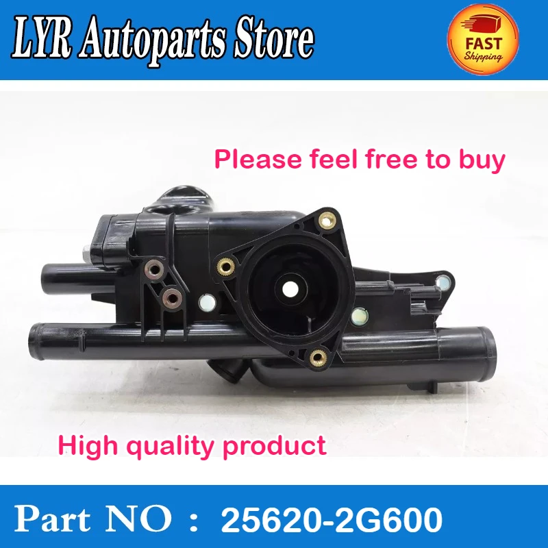 

High quality Engine Coolant Thermostat Housing 256202G600 25620-2G600 For Sonata Optima 2.4L 09-10 car accessories