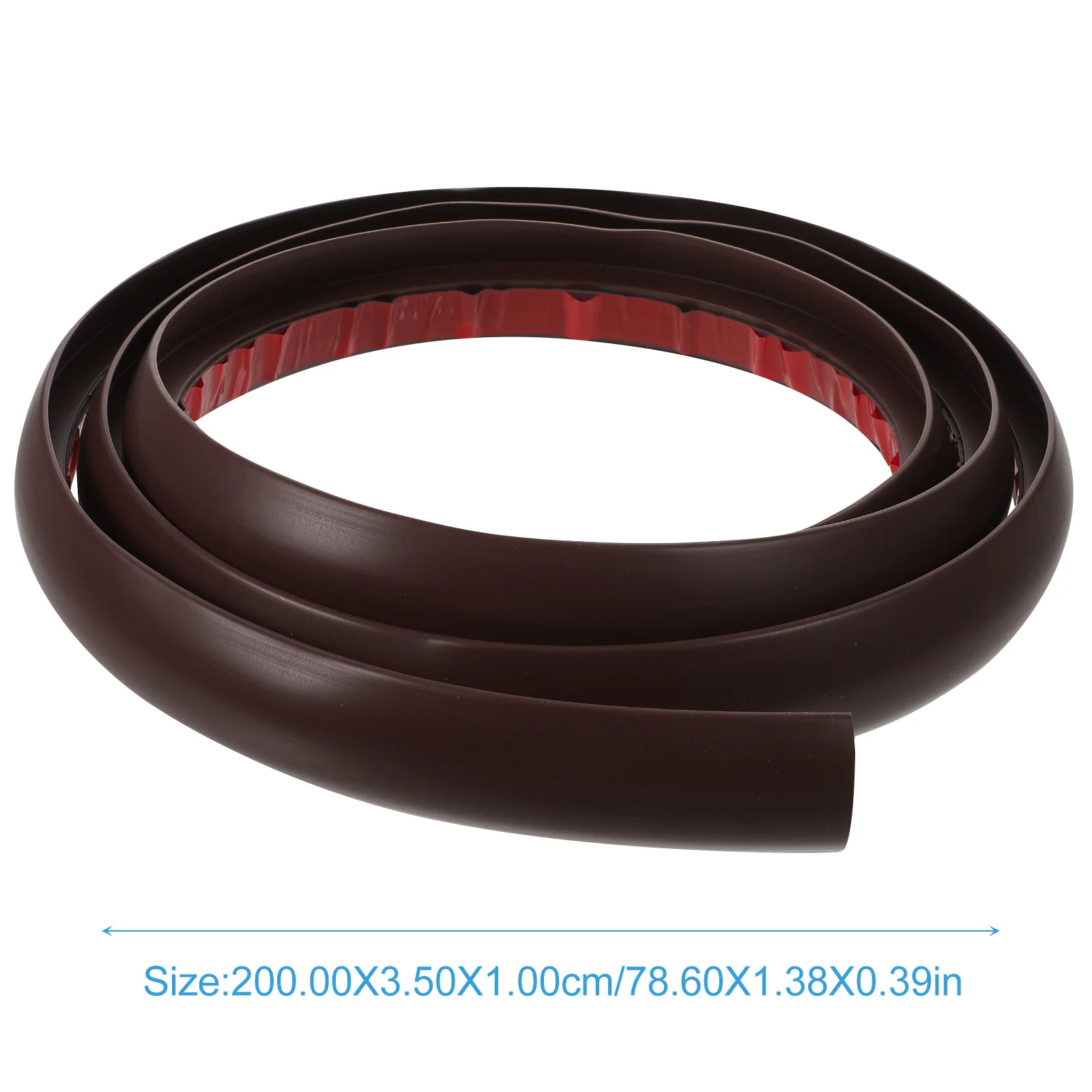 Floor Transition Strip PVC Flexible Durable Self Adhesive Decorative Covering Strip Doorway Vinyl Wood Flooring Repair