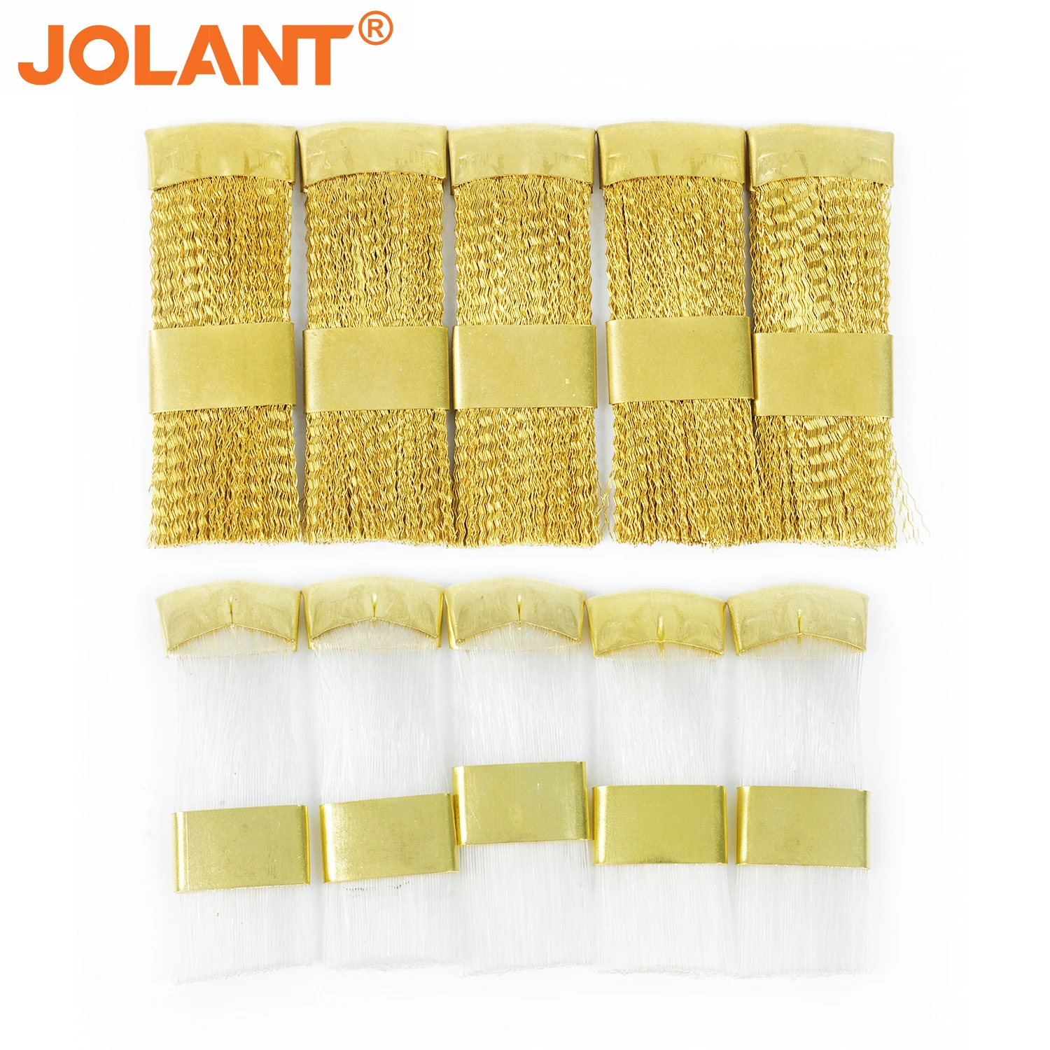 

5pcs/Pack JOLANT Dental Bur Cleaning Brass Wire Brush Cleaning Brush Copper Wire Brushes Dental Burs Files Stand Cleaning Tools