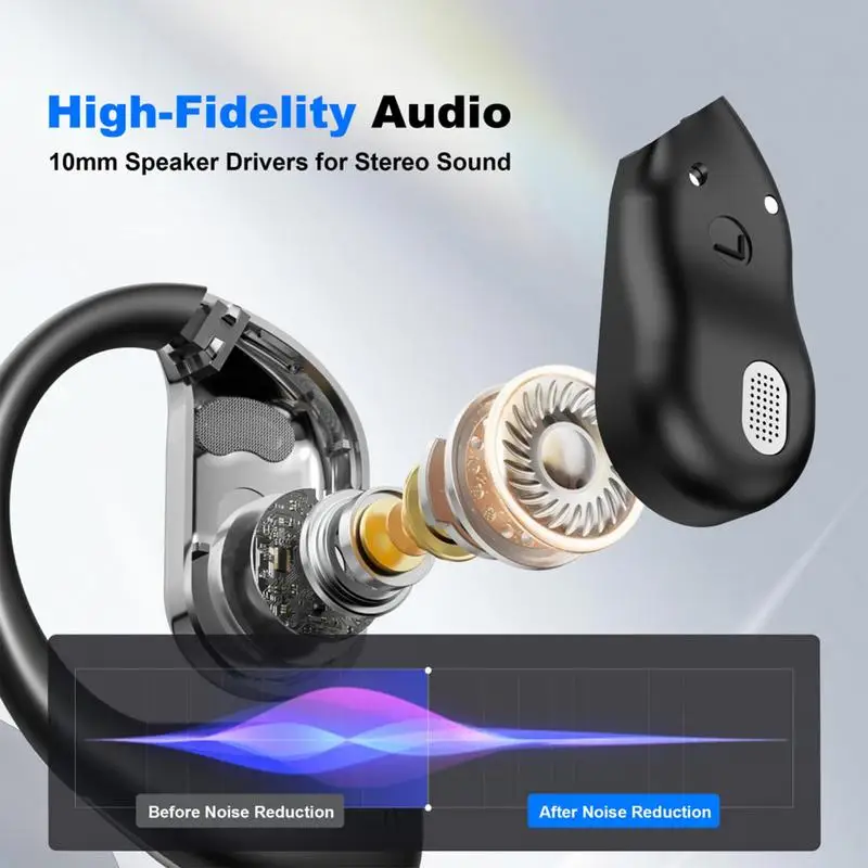 AI Traductor fonesbluetooth Auriculares Traductores en tiempo real Auriculares 144 idiomas Traductor de voz Auricular inalámbrico Bluetooth