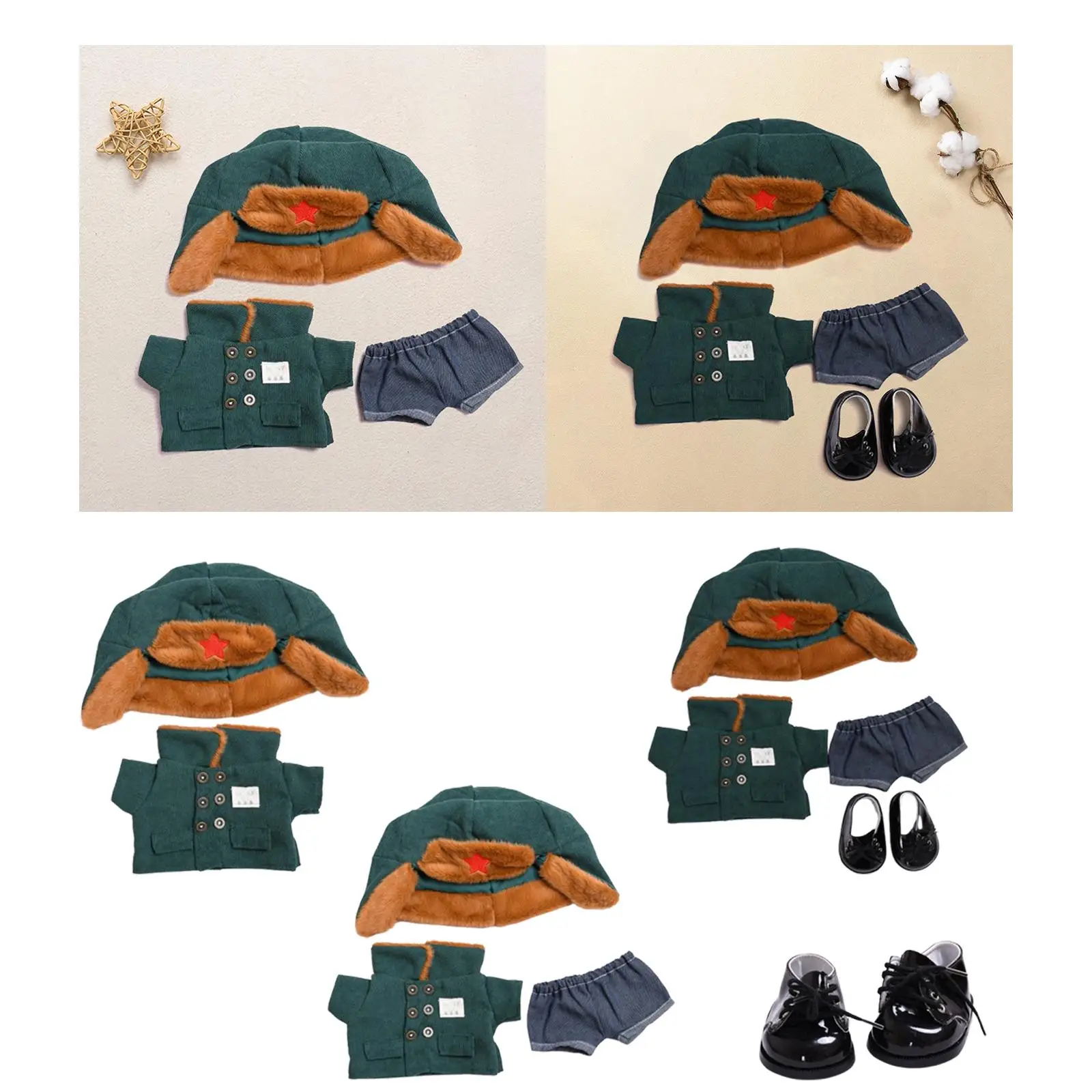 Fashion Doll Clothes Comfort Gifts Stylish DIY Supplies Accessories 38cm Doll Coat Outfit Doll Costume for 38cm Dolls Girl Dolls