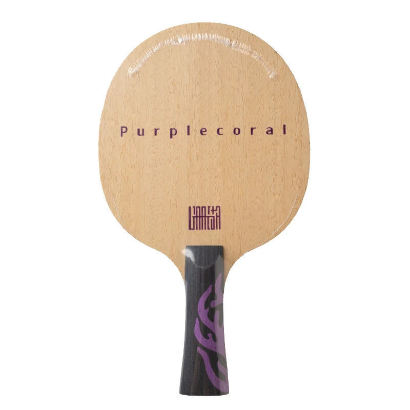METEOR Purple Coral Table Tennis Blade Outer Purple Fiber Carbon Loop Offensive Racket Ping Pong Bat Paddle