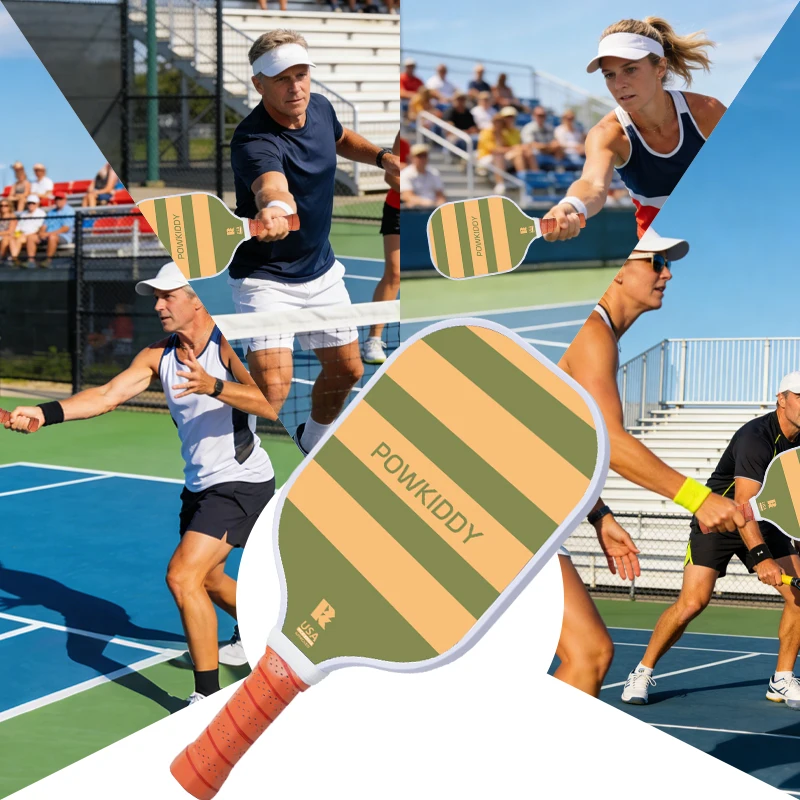 1 set T300 Carbon Fiber Pickleball Paddle | Set for Beginners with PP Honeycomb Core | Includes 1 Paddle 1 Ball Bag and 4 Balls