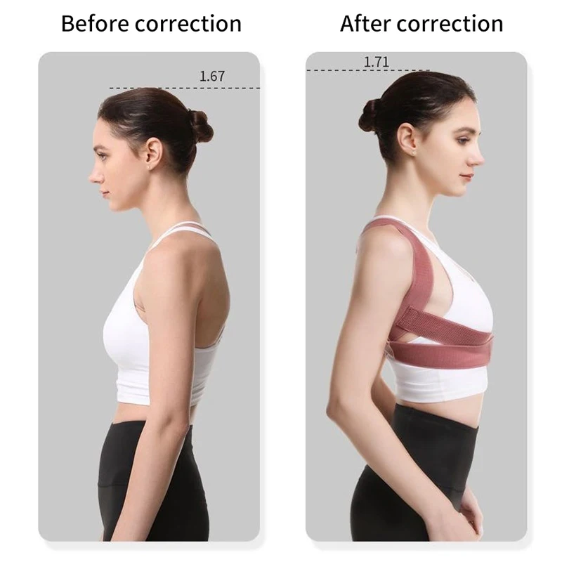 NEW Adjustable Back Posture Corrector Anti-camel Correction Belt Sitting Posture Correction Belt Back Orthopedic