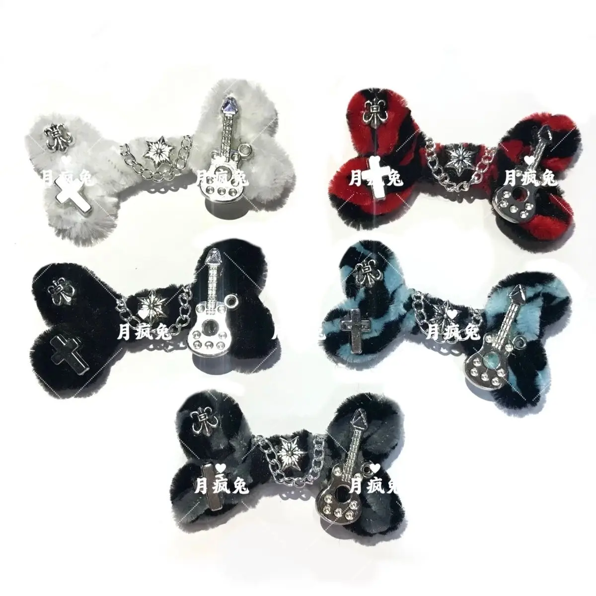 

Twist stick bone hairpin punk goth subculture non-mainstream y2k yabi headgear bone hairpin