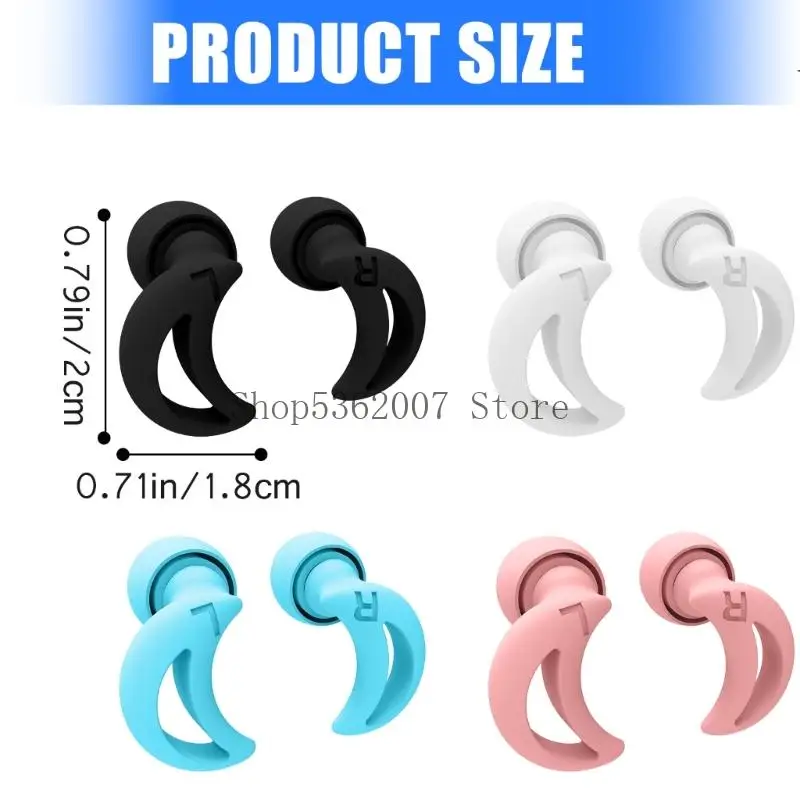 Высокие выступления удобные многоразовые, блокирующие звуки, затычки для ушей для сна, изучая путешествия по снижению шума 40JB