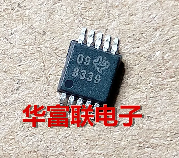 Free shipping  16ADC ADS8339IDGSR.ADS8339  VSSOP-10    10PCS  As shown