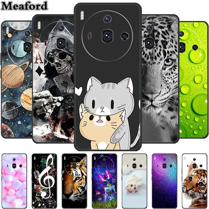 For ZTE Nubia Z50S Pro Case Fashion TPU Bumper Silicone Soft Phone Cover for ZTE nubia Z50S Pro NX713J 2023 Cat Cartoon New Capa