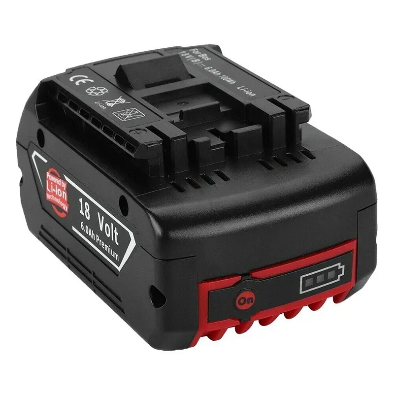 Specjalna oferta 18 V akumulator 6.0Ah do wiertarki elektrycznej Bosch 18 V akumulator litowo-jonowy Battery BAT609 BAT609G BAT618 BAT618G