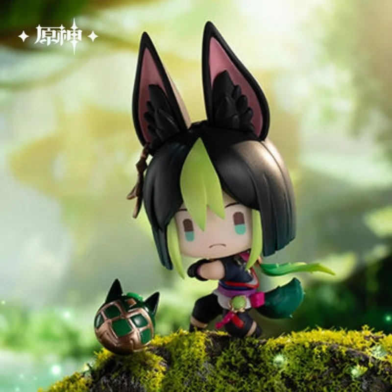 Original MiHoYo Genshin Impact: Battlefield Elegance Sumeru Chapter Blind Box Wanderer, Alhaitham, Kaveh Actionfigur Spielzeug Geschenk