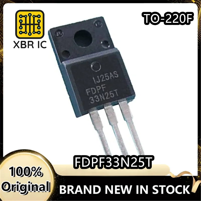 (20/50 pieces) FDPF33N25T 33N25T Liquid Crystal MOSFET 250V 33A Brand new original authentic in stock fast shipping