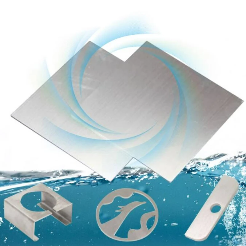 316 Stainless Steel Thick 0.5mm Square Plate Polished Plate Sheet 50x50 100x100 150x150 200x200 250x250 300x300mm