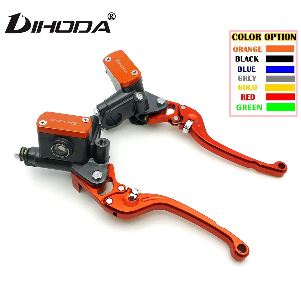 CNC lever 14mm piston motorcycle brake master cylinder hydraulic clutch pump motorbike for honda vespa yamaha mxs125 Scooter