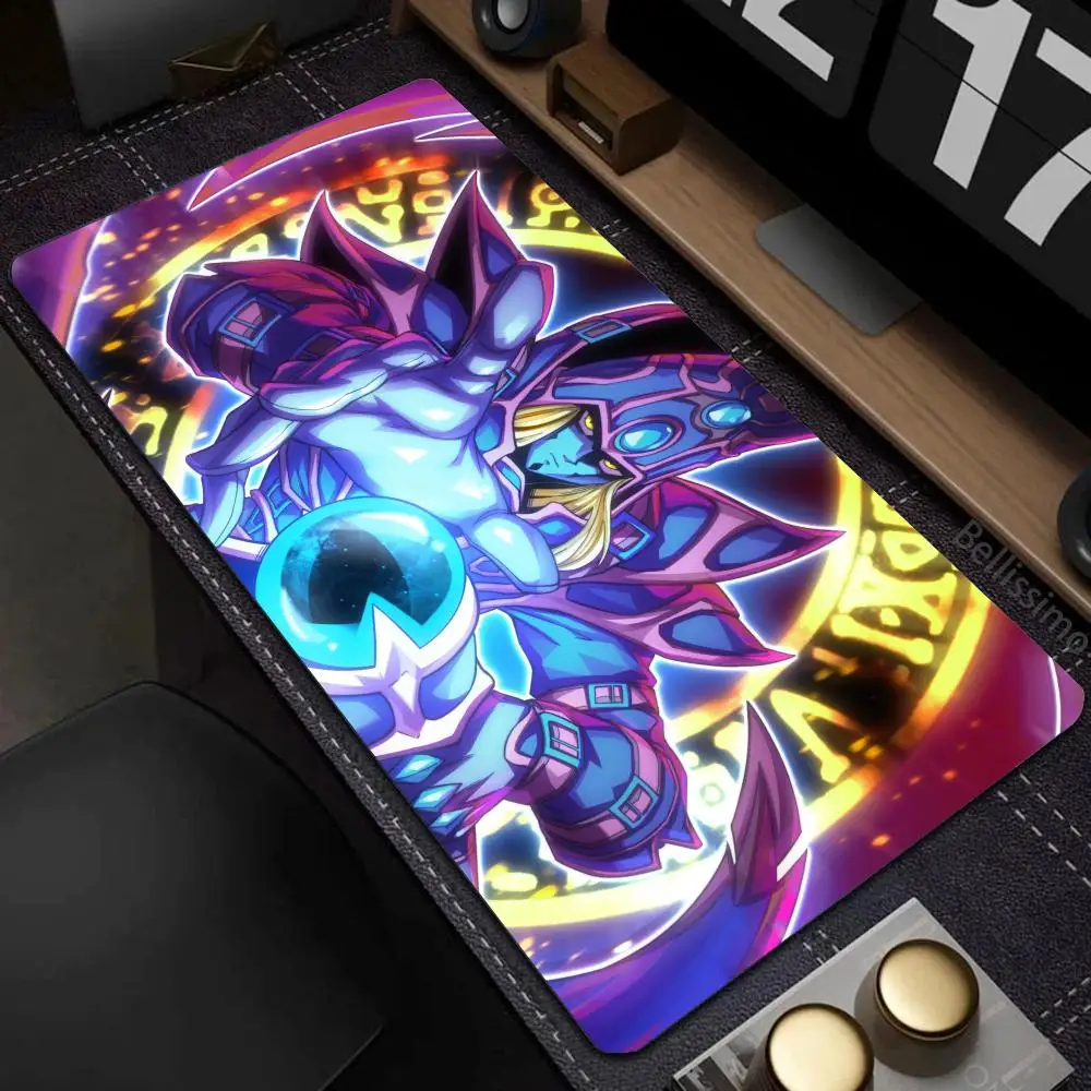 Yu Gi Oh Dark Magician Gaming Mouse Pad Gamer Pc Accessories Non-slip Mat Mausepad Deskmat Mousepad Mats Keyboard Mause Pads