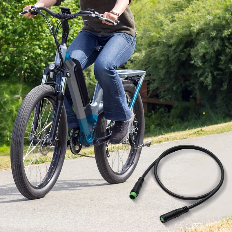5Pin تمديد كابل لعرض UART EBike ذكر/موصل سالب Ebike كابل لعرض Bafang دراجة كهربائية الملحقات