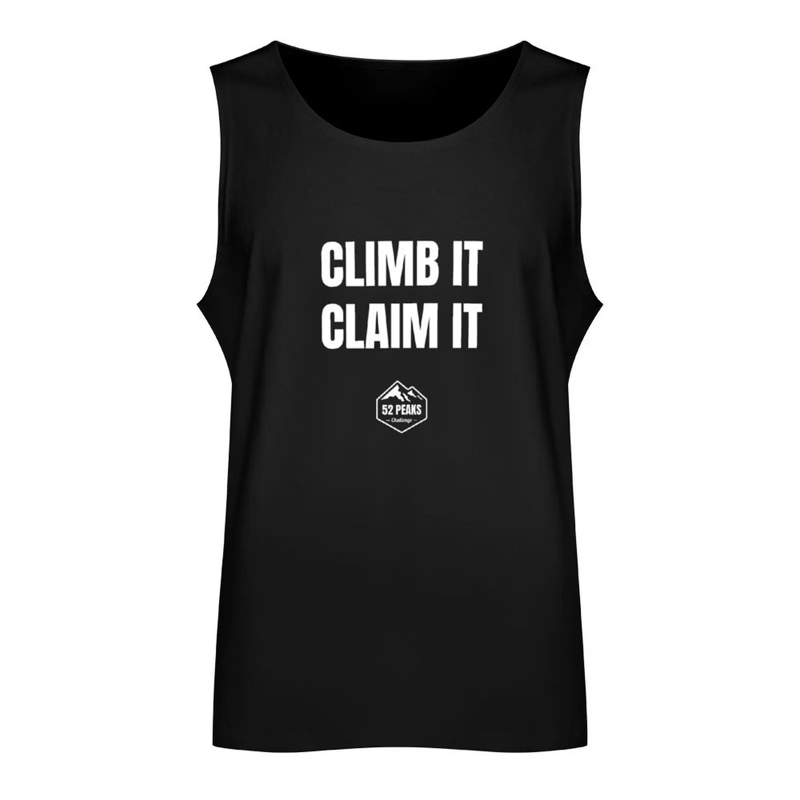 Climb It Claim It Tank Top man vest quick-drying t-shirt training weight vest