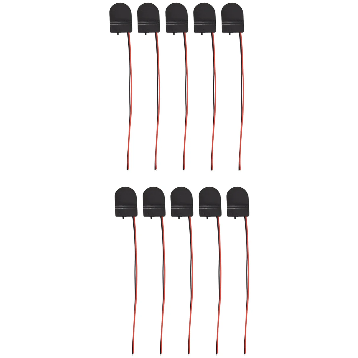 AT77 10 шт. CR2032 кнопка держатель для батарейки типа «таблетка» чехол с переключателем ВКЛ-ВЫКЛ 3 В батарейный отсек