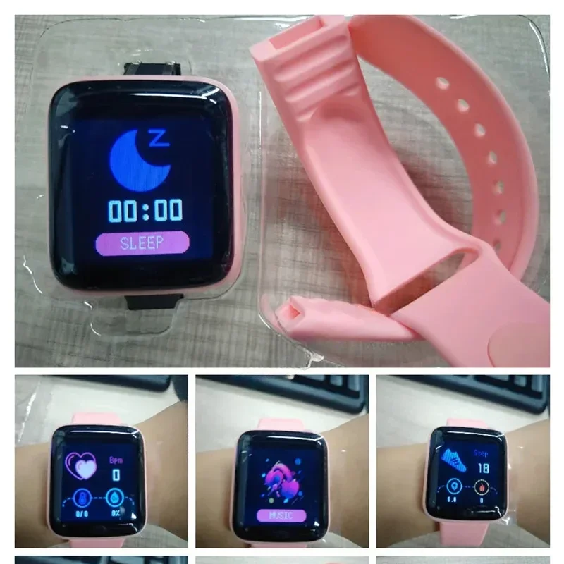 ​​2025 Rechargeable Fitness Watch - 7-Day Battery with Real-Time Health Alerts​​