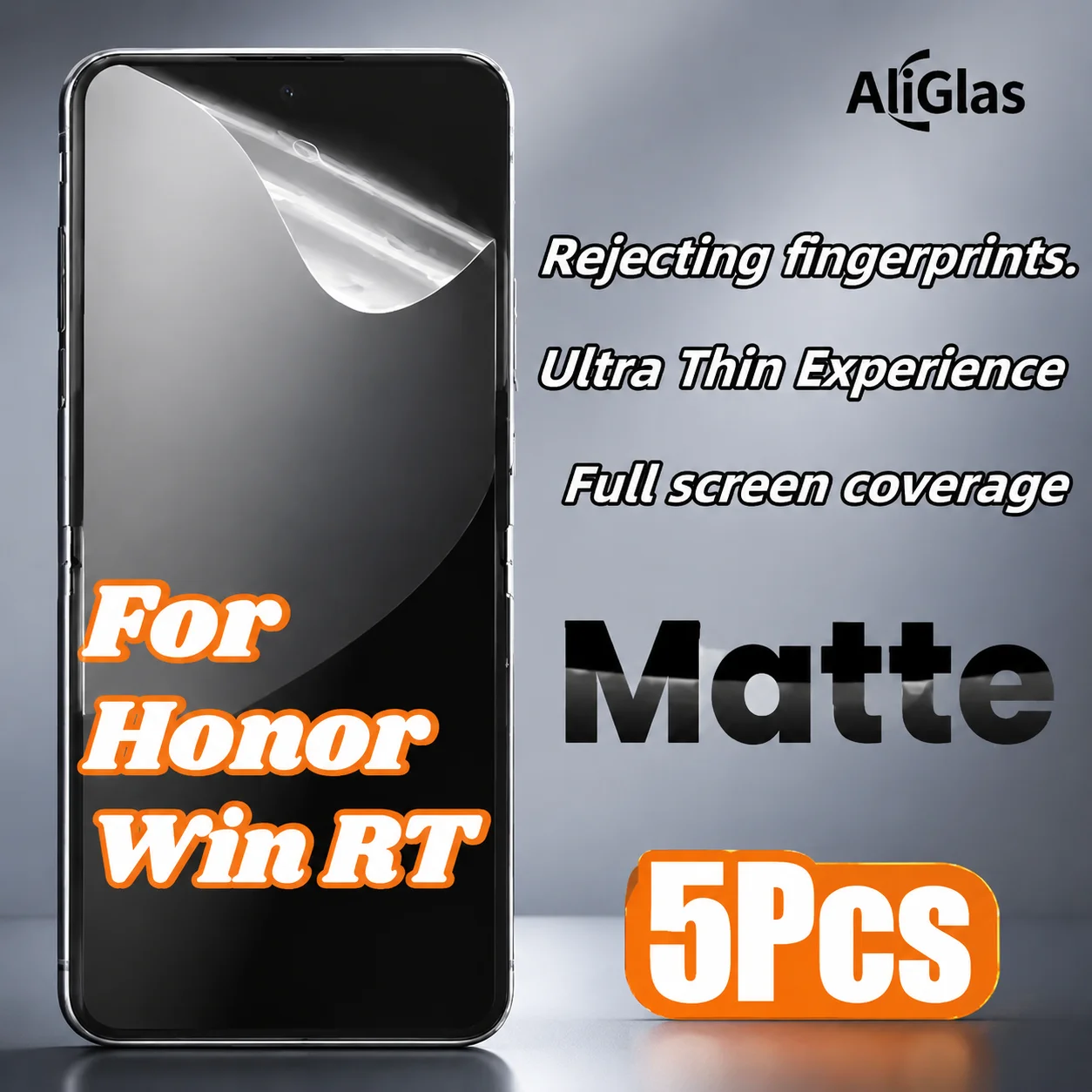 5Pcs Matte Hydrogel Screen Protector for Honor Win RT Not Glass Soft Film For Huawei Honor Win Series Ultra Thin Protective Film