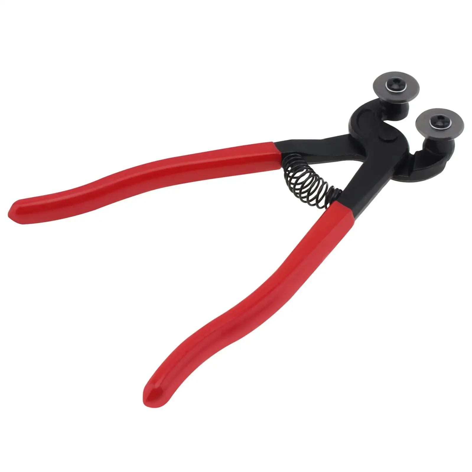 Glass Tile Mosaic Nippers Heavy Duty Double Round Wheel Flat Nose  Trimming Clamp Pliers Ceramics Cutting Tongs Tools