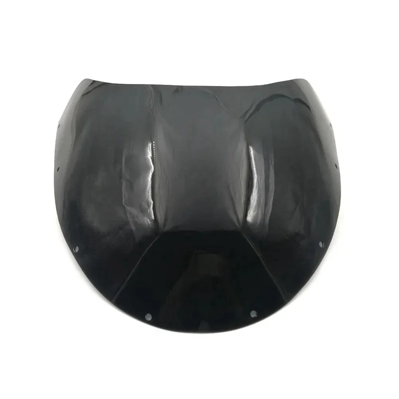 

R4-For Suzuki RG400 RG500 Gamma Motorcycle Windshield Windscreen Front Deflector Wind Screen Accessories 1985-1987 Black