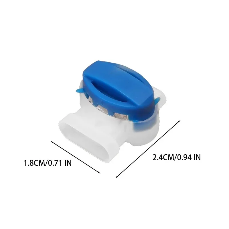 30/1PCS Waterproof Cable Clamps Wire Connectors For Garden Auto Lawn Mower 3 Pore Terminal Blocks Robotic Lawnmower Connectors view 6