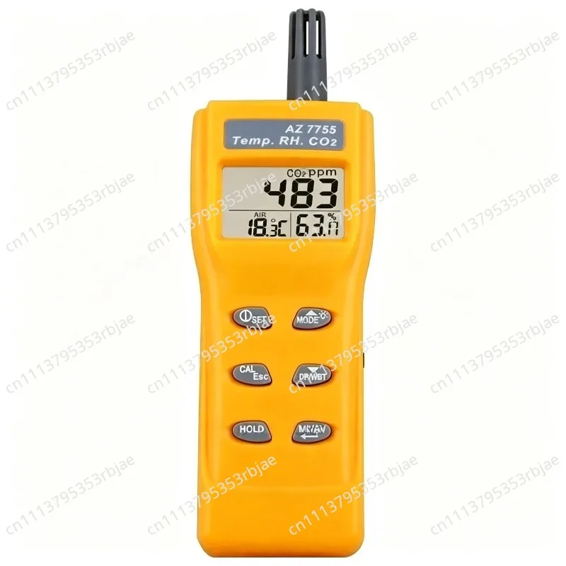 For AZ-7755 CO2 detector humidity dew point temperature detection RH Temp CO2 tester AZ7755