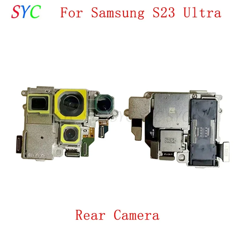 

Back Front Camera Flex Cable For Samsung S23 Ultra S918 Rear Main Big Small Camera Module Repair Parts