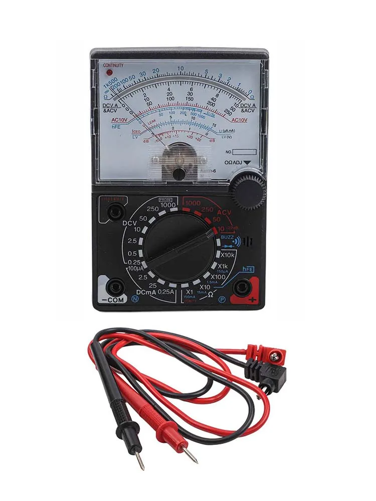 YX 360TRn Analog Multimeter for Electrical Repair and Testing Pointer Display for Measuring Voltage Current and Resistance
