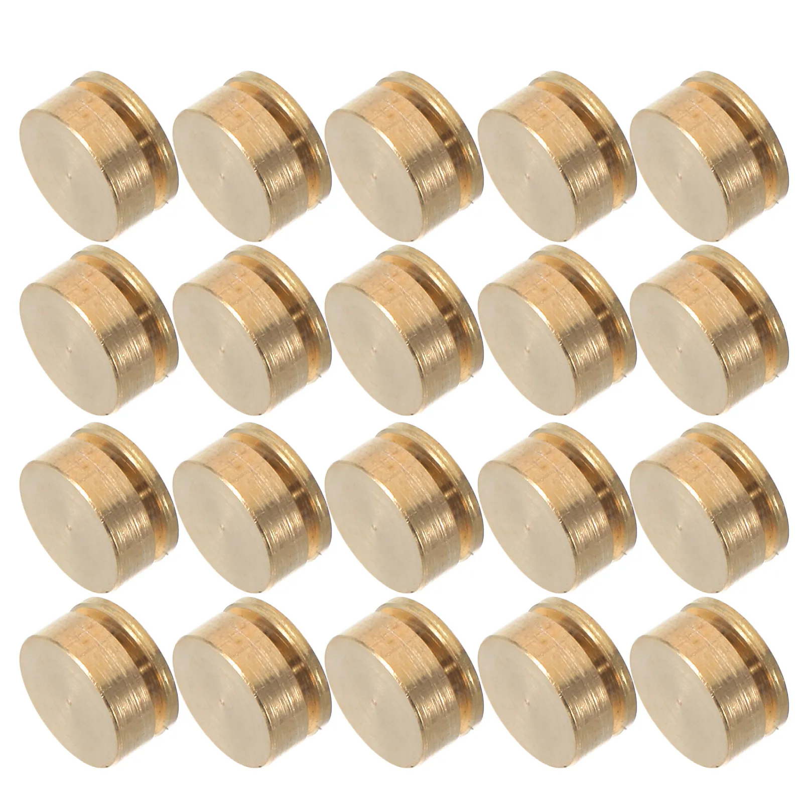 20Pcs Metal Nail Art Rotating Shaft High-Speed Nail Spinner Shaft Universal Bearing for Manicure Turntable Accessory